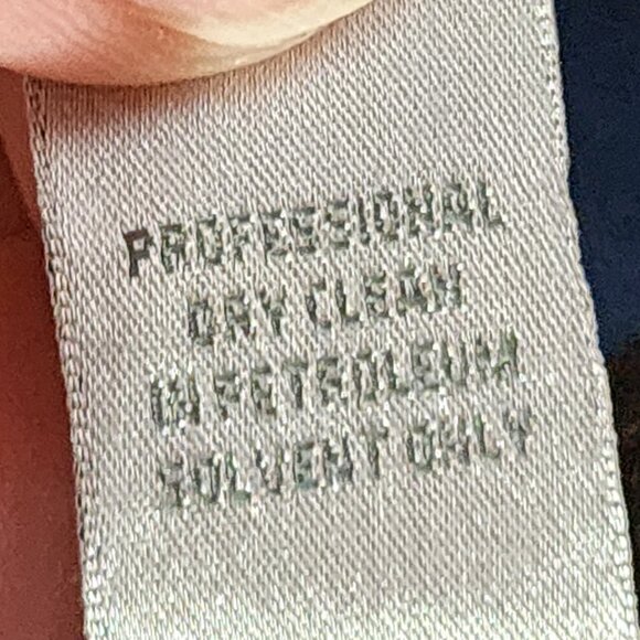 Chico's Dark Brown Gold Silk Foil Sheer Floral Print LS Blouse Chico Sz 3 US XL - Picture 16 of 16